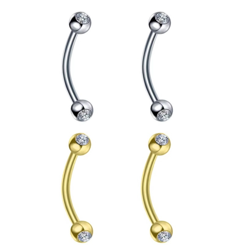 Body Jewelry Surgical Steel - 2PCS Body Jewelry 16G Daith Earrings
