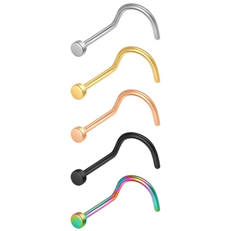 Body Jewelry Surgical Steel - 5pcs 20G 20G 316L Surgical Steel