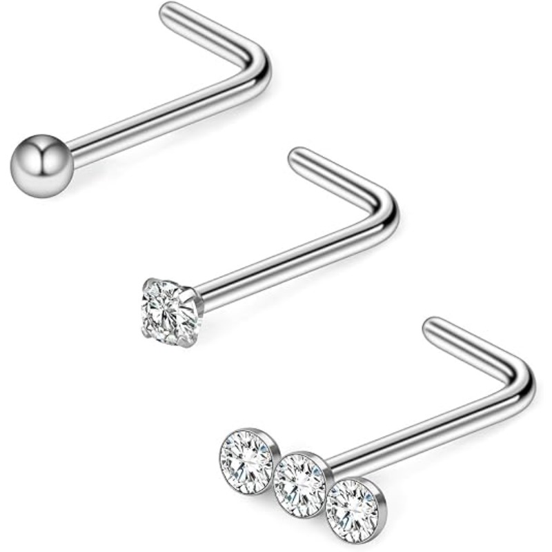3PCS 20G Surgical Steel Triple - Body Jewelry Surgical Steel review and price