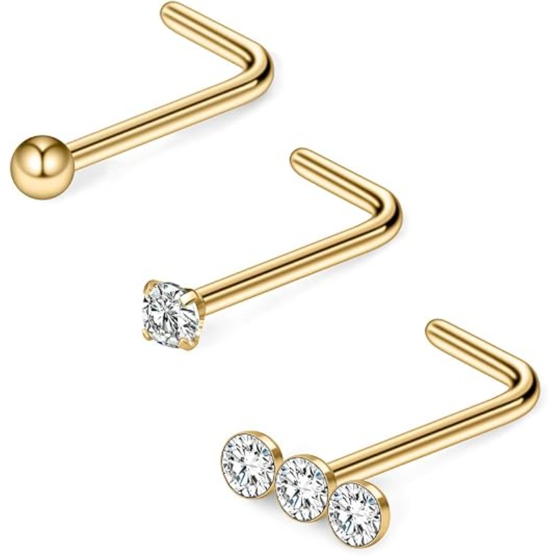 3PCS 20G Surgical Steel Triple - Body Jewelry Surgical Steel review and price