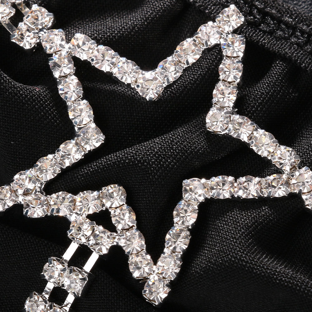Sexy Crystal Star Waist Thong  - Body Jewelry Retainers review and price
