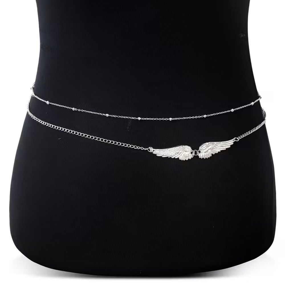 Gift Elegant Double Layer Wing - Body Jewelry For You review and price