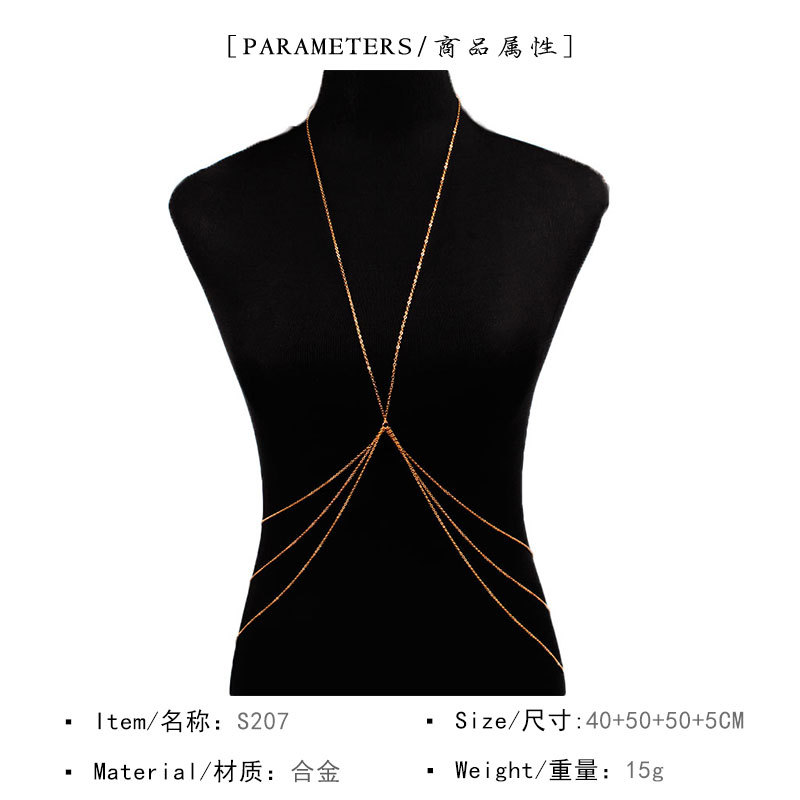 New Simple Style Chain Necklac - Body Jewelry Necklace review and price