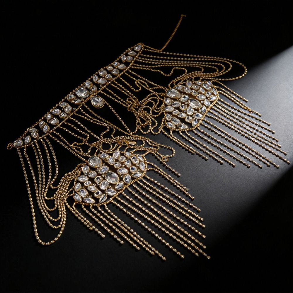 Luxurious Design Rhinestone Sh - Body Jewelry Necklace review and price