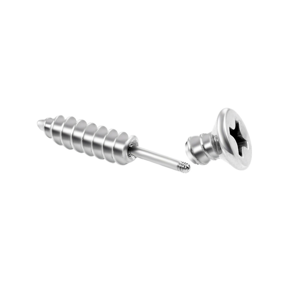 2Pcs Surgical Steel Spike Trag - Body Jewelry Surgical Steel review and price