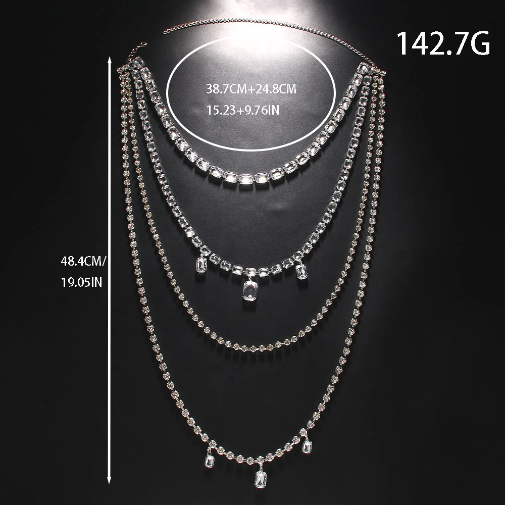 Shine Rhinestone Long Tassel B - Body Jewelry Retainers review and price