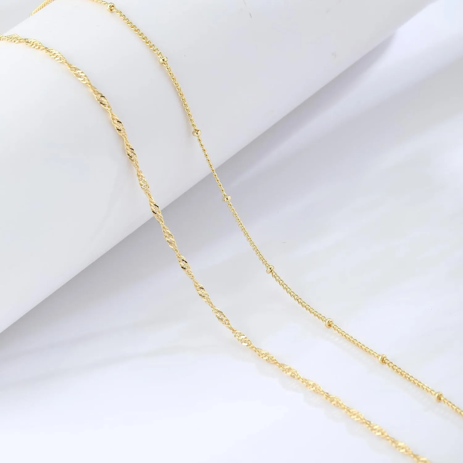 14k Gold Plated 26-33Inch Adju - Body Jewelry For You review and price