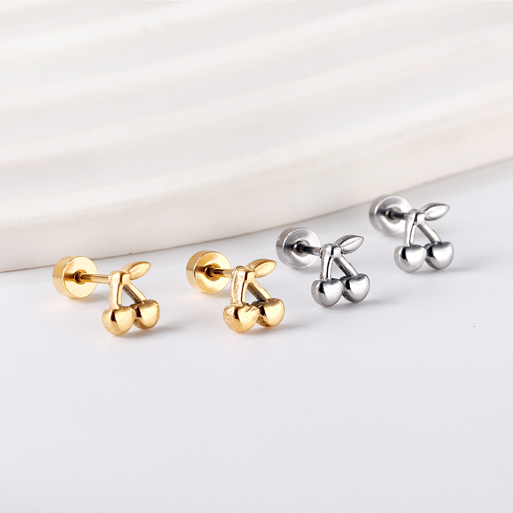 LUXUKISSKIDS 1pairs Small Ear  - Body Jewelry Surgical Steel review and price