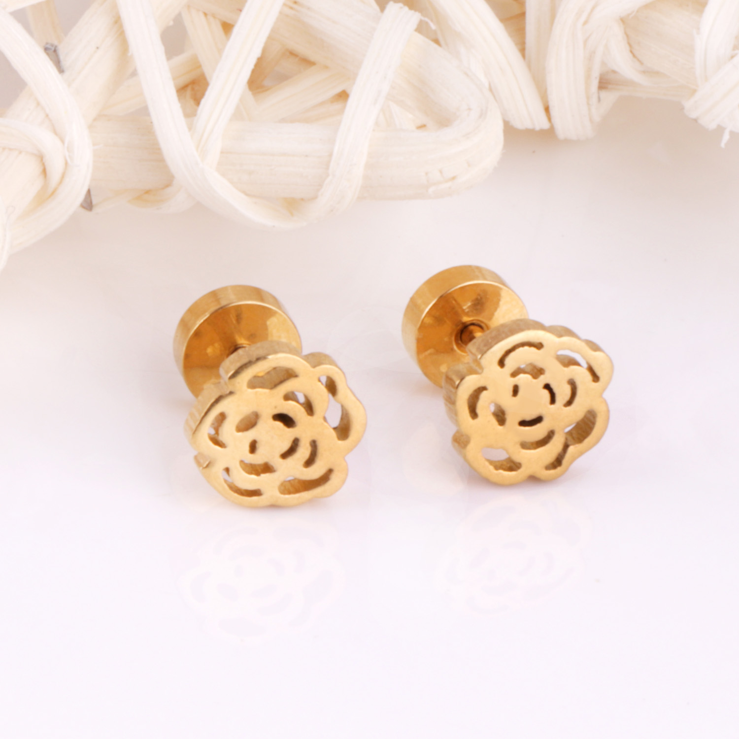 LUXUKISSKIDS 1pairs Small Ear  - Body Jewelry Surgical Steel review and price
